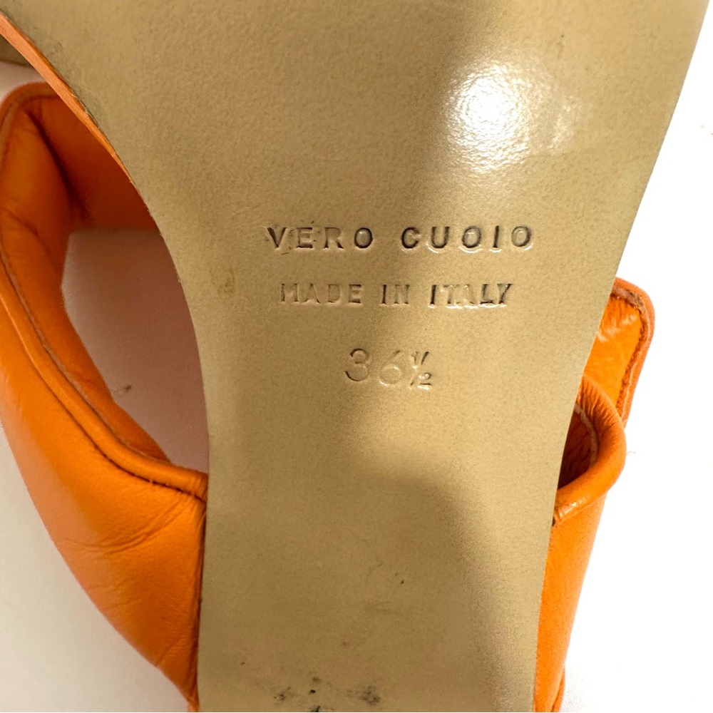 Gia Borghini x Pernille Teisbaek Two Strap High Heel Sandal Size 36.5 - Picture 10 of 10